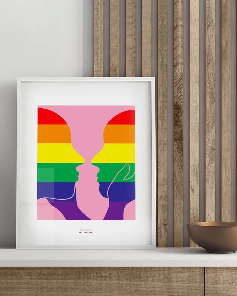 Poster med ett budskap_Pride